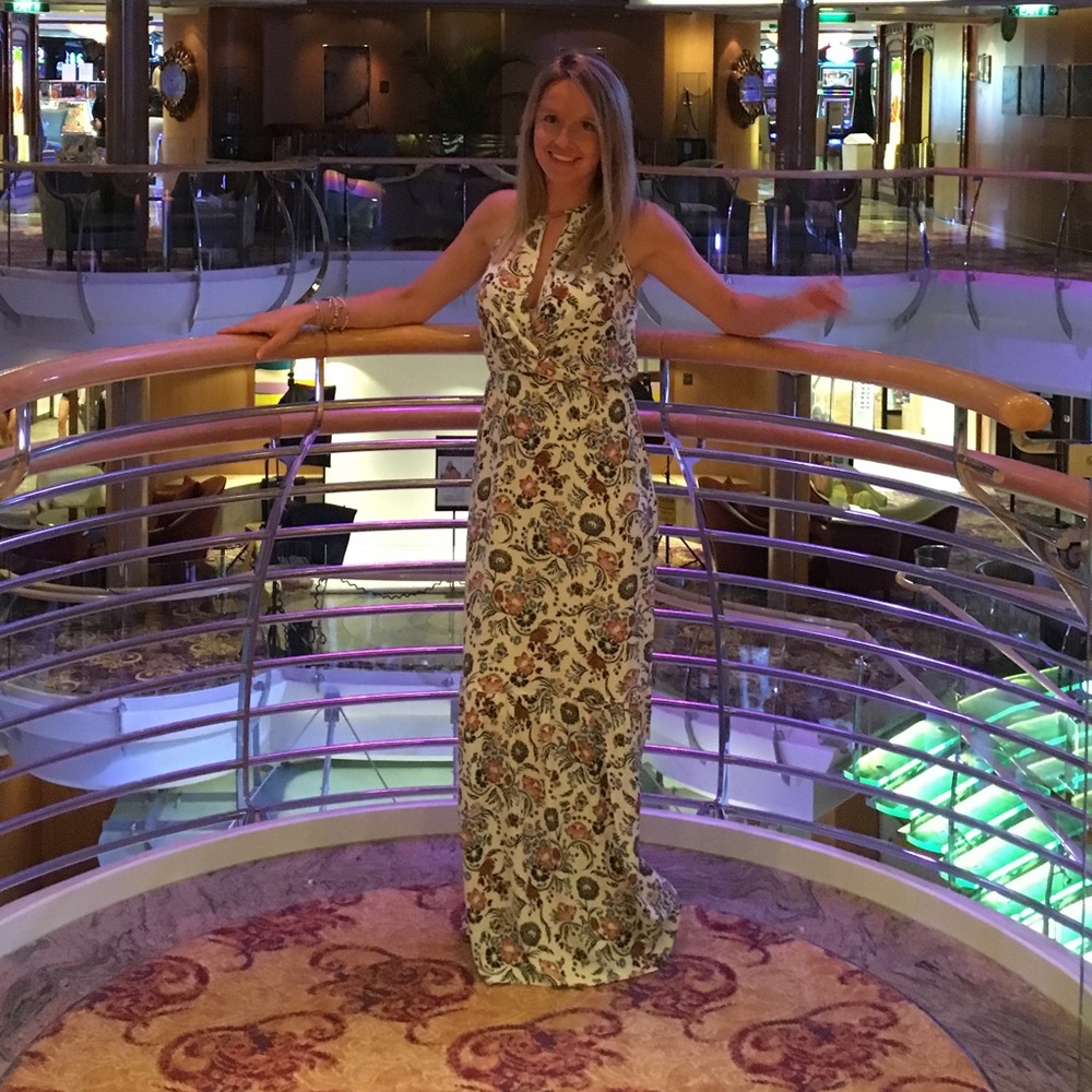 AEO Long Flowery Dress - Picture 9 of 9